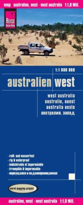 World Mapping Project Reise Know-How Landkarte Australien, West (1:1.800.000)