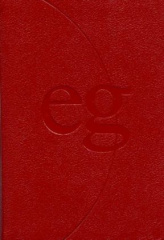 Das Evangelische Gesangbuch (Rheinland, Westfalen und Lippe), Taschenausgabe, rot, Goldschnitt