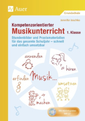 Kompetenzorientierter Musikunterricht 1. Klasse, m. Audio-CD