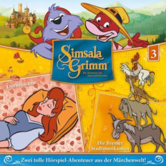 SimsalaGrimm - Dornröschen / Die Bremer Stadtmusikanten, 1 Audio-CD