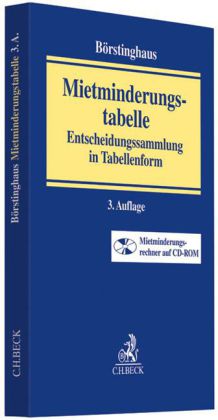 Mietminderungstabelle, m. CD-ROM