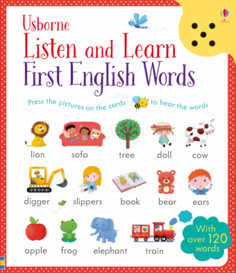 Usborne Listen and Learn First English Words, w. Sound Panel