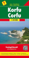 Freytag & Berndt Autokarte Korfu. Korfoe. Corfu; Corfou