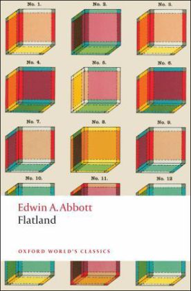 Flatland. Flächenland, englische Ausgabe